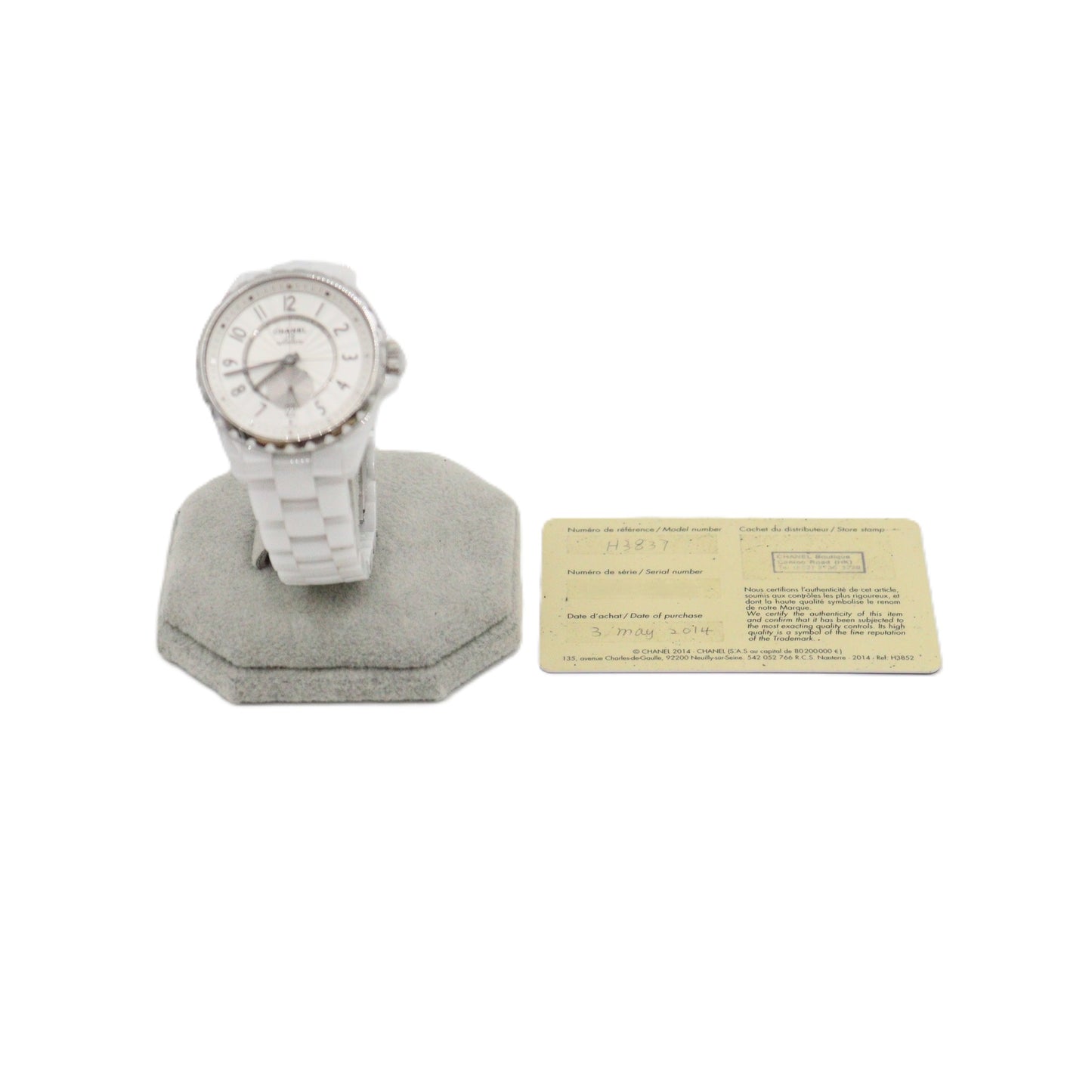 Chanel J12 Automatic H3837