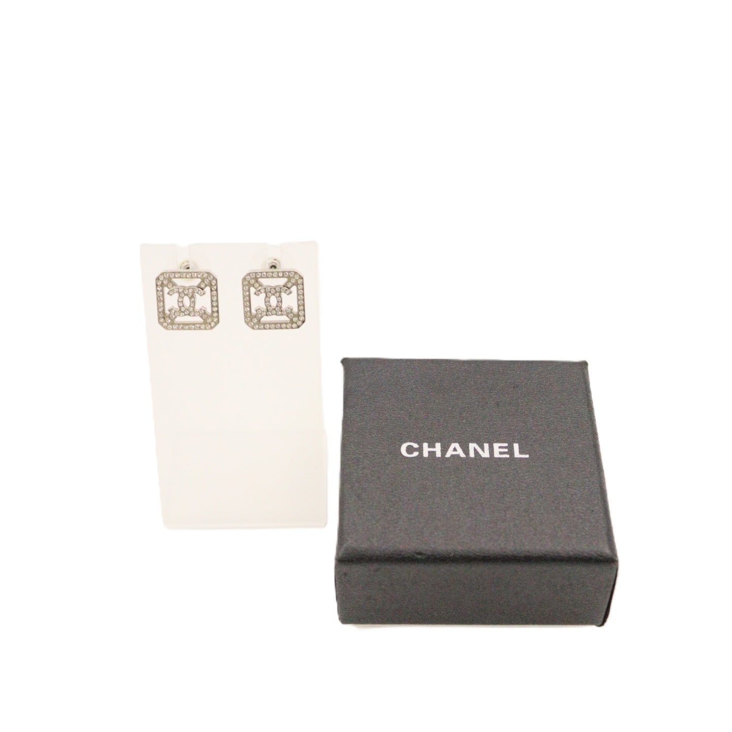Chanel Square Earrings