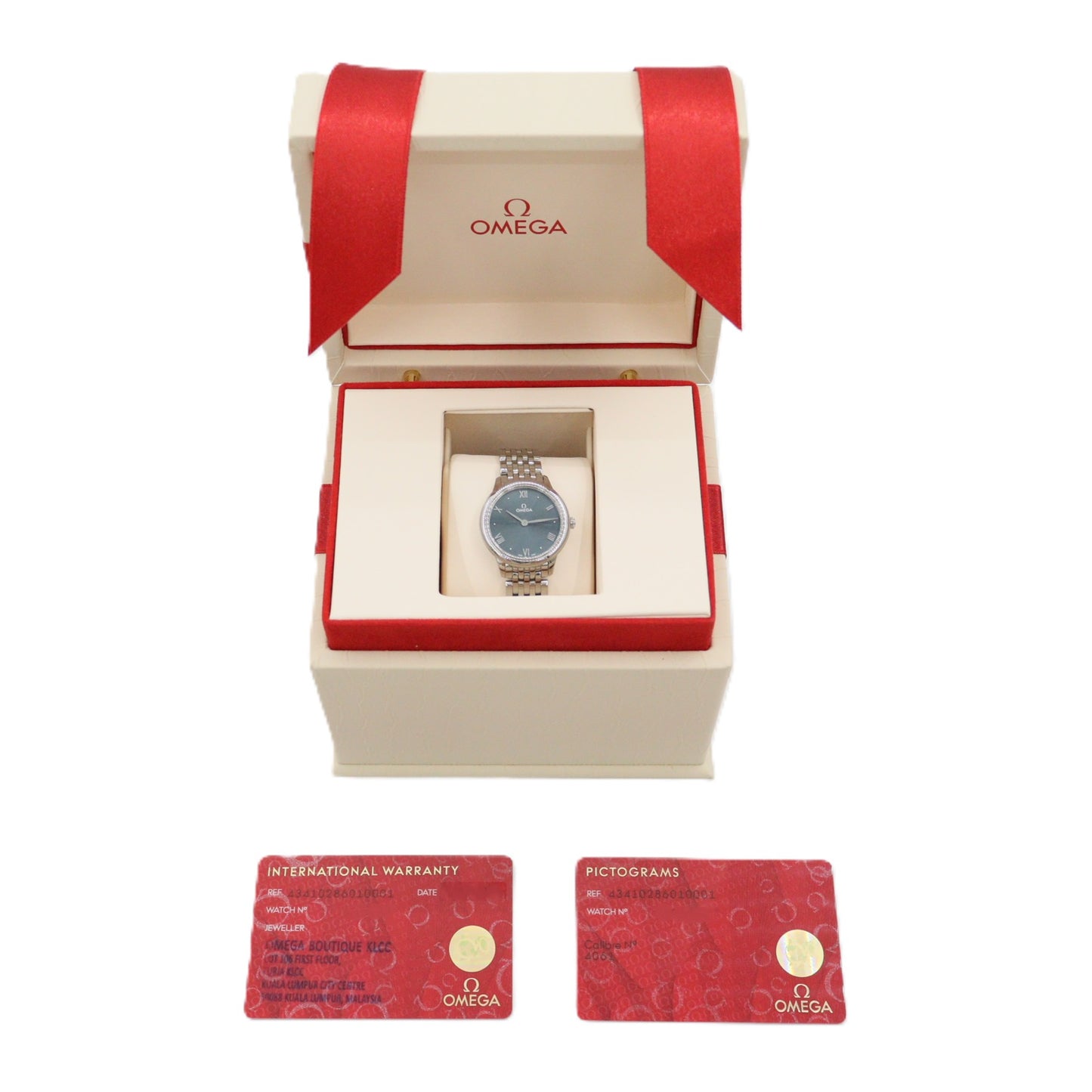 Omega De Ville Prestige Quartz 434.10.28.60.10.001