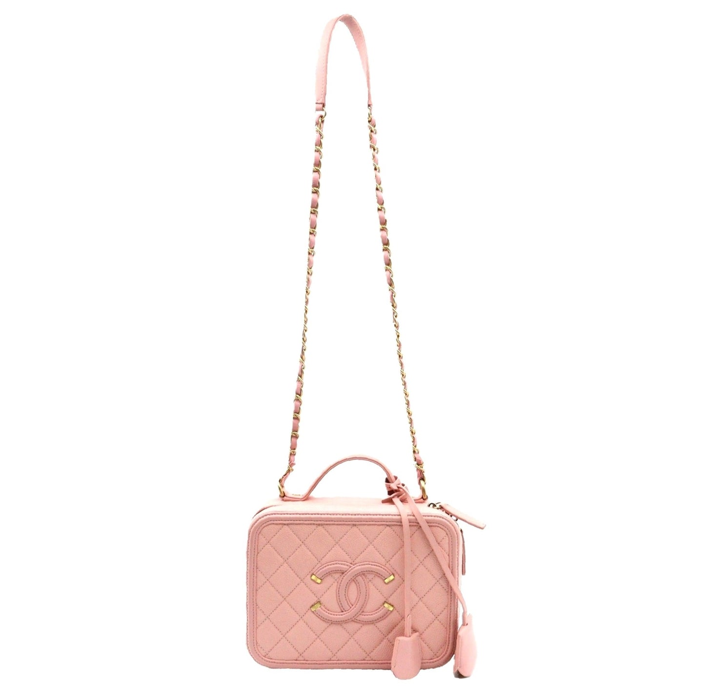 Chanel CC Filigreee Vanity Bag A93343