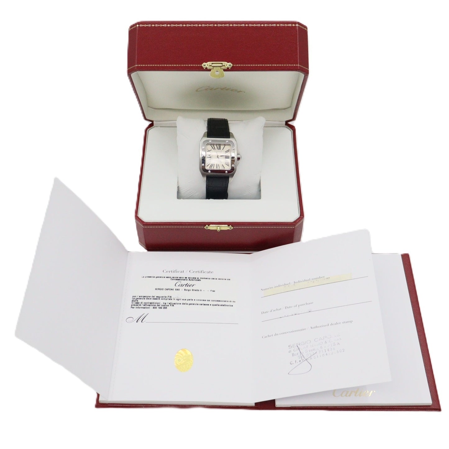 Cartier Santos 100 Automatic W20106X8