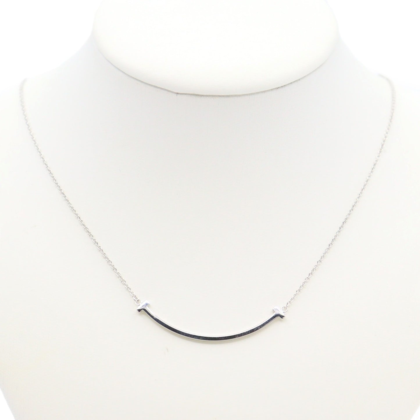 Tiffany & Co 60011677 Small T Smile Pendant Necklace