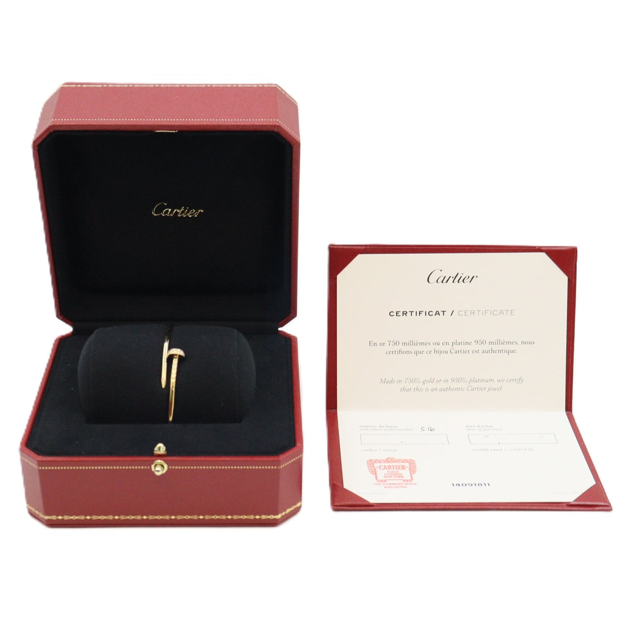Cartier CRB6066116 Juste Un Cloud Small Model Bracelet