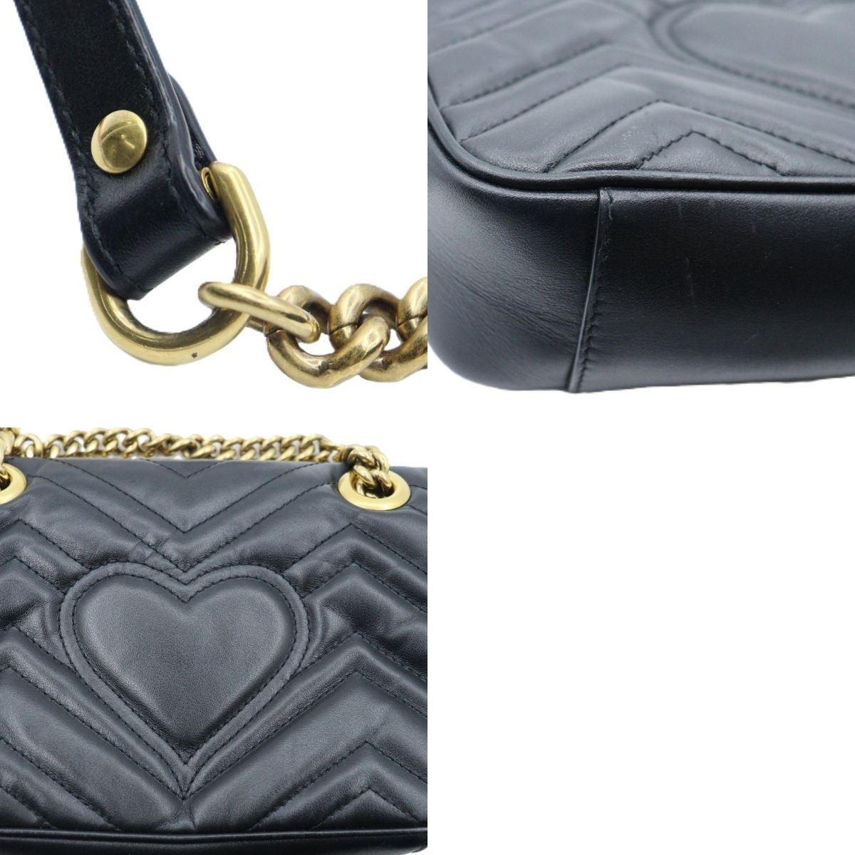 Gucci GG Marmont Small Chain Shoulder 446744