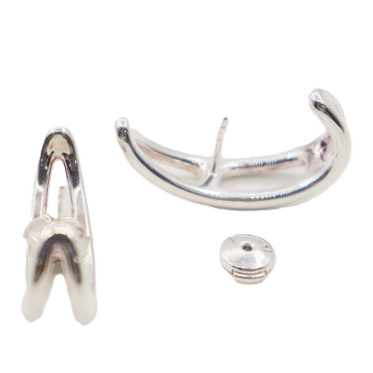Hermes H124501B Chaine d'Ancre Enchainee Earrings