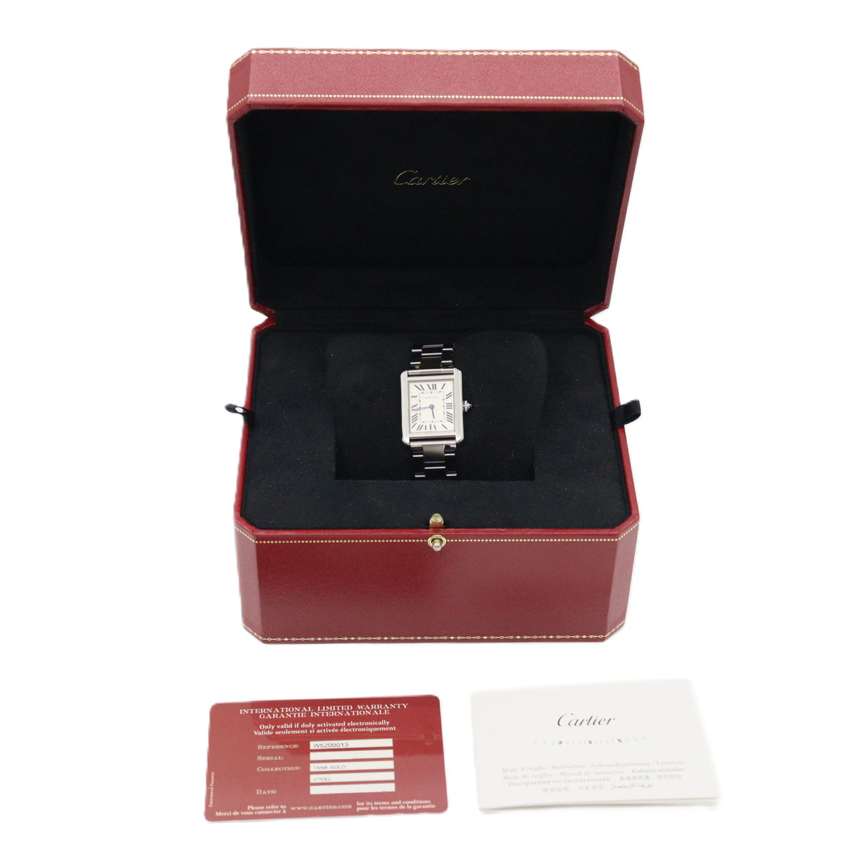 Cartier Tank Solo Quartz W5200013