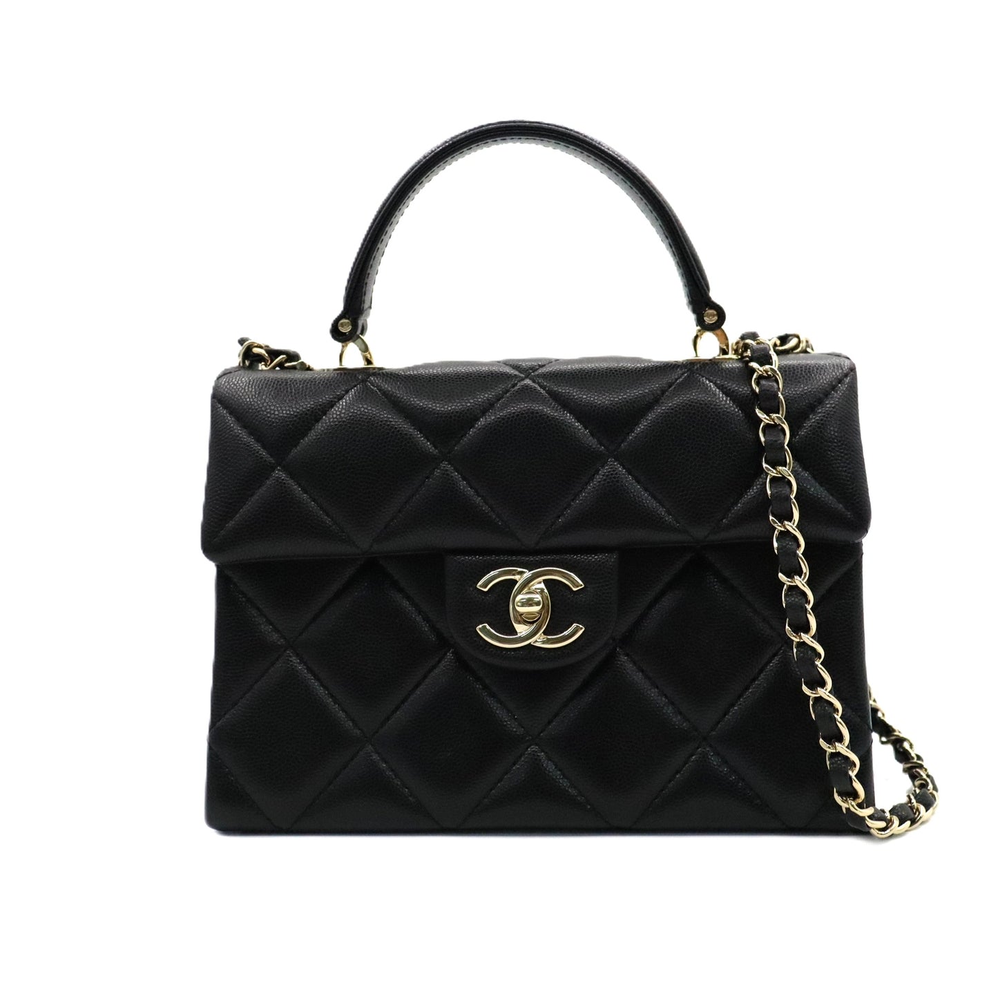 Chanel Top Handle 2way Shoulder AS4711
