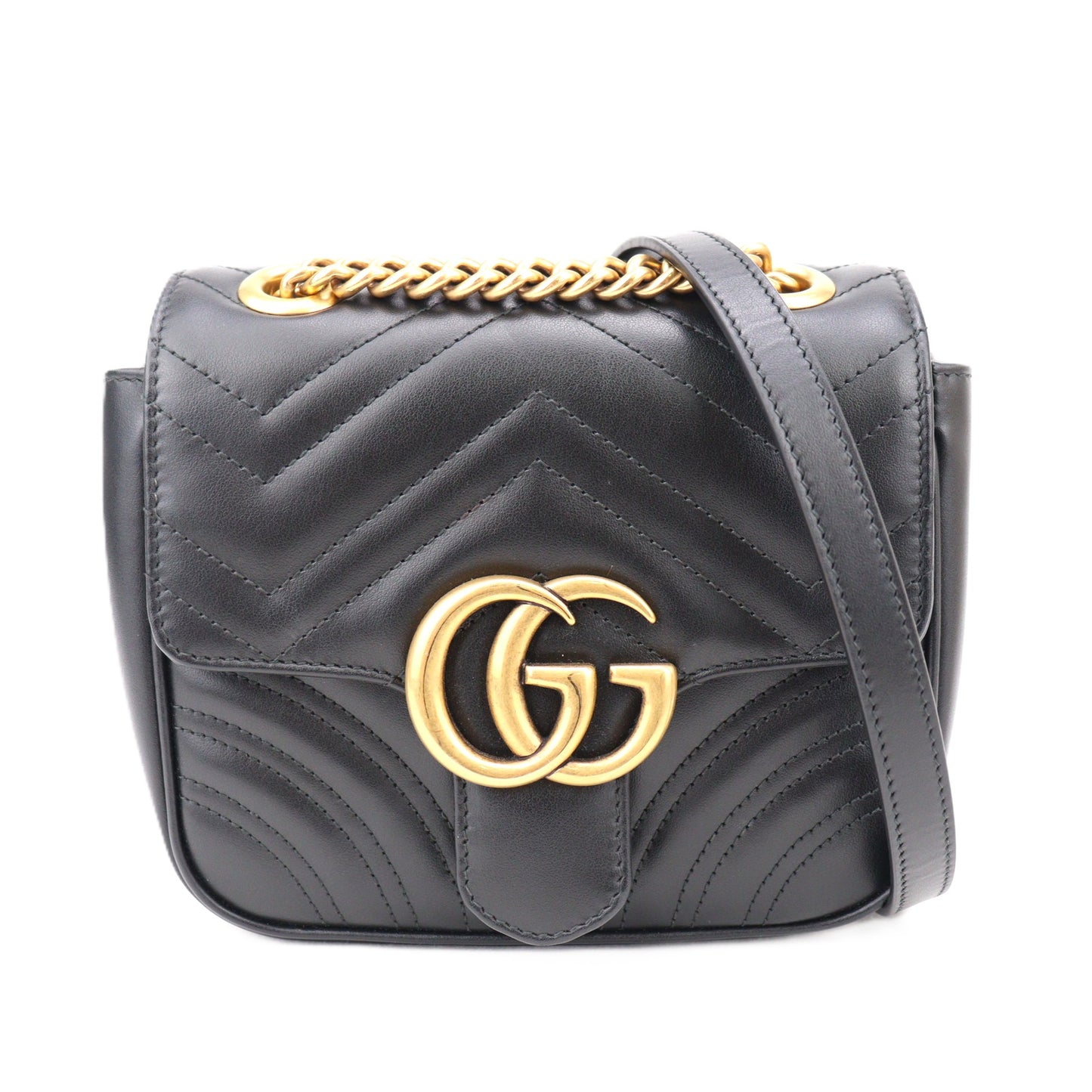 Gucci GG Marmont Chain shoulder 739682AABZC