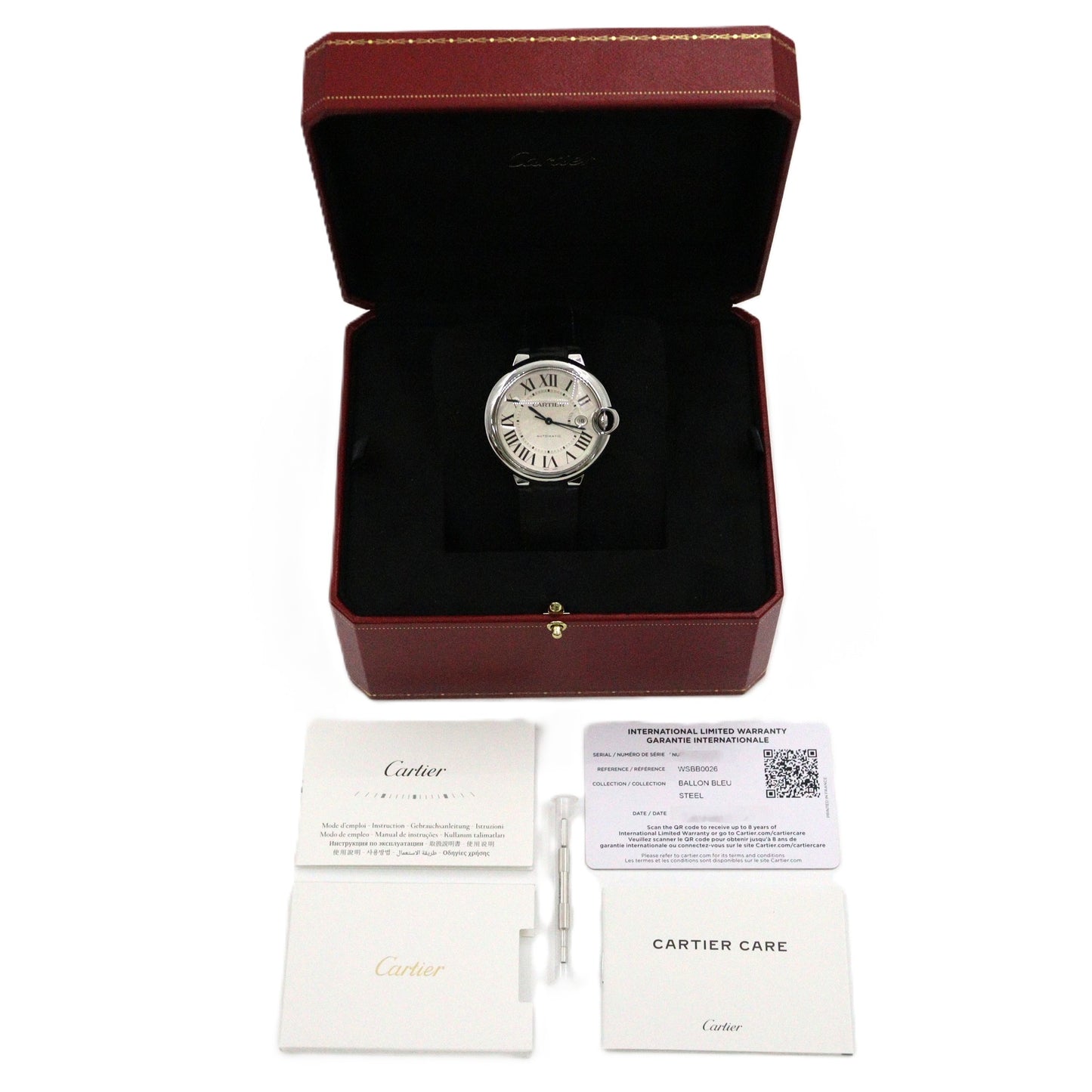 Cartier Ballon Blue Automatic WSBB0026