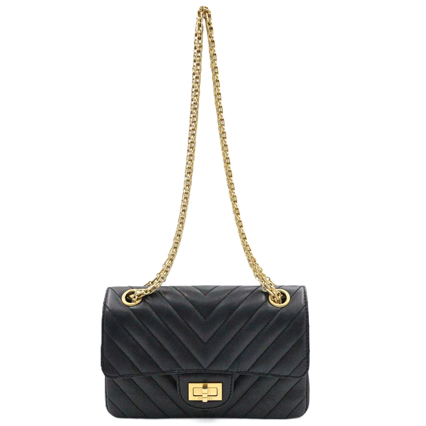 Chanel Mini 2.55 Chain Shoulder AS0874