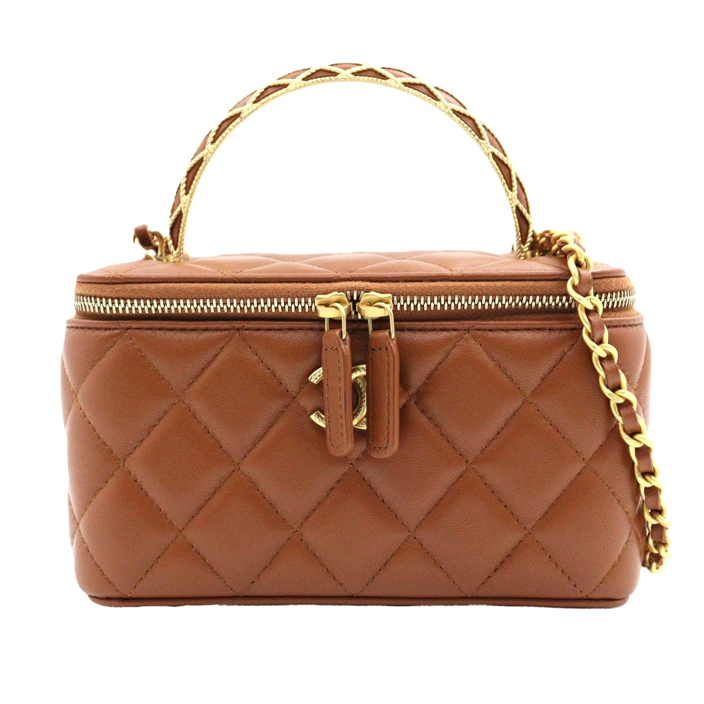 Chanel 23A Vanity 2Way Shoulder AP3383