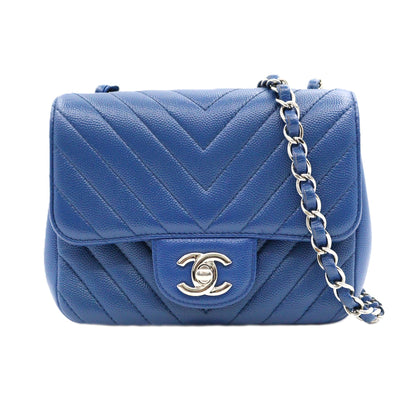 Chanel Classic Mini Flap Chevron Chain shoulder A35200