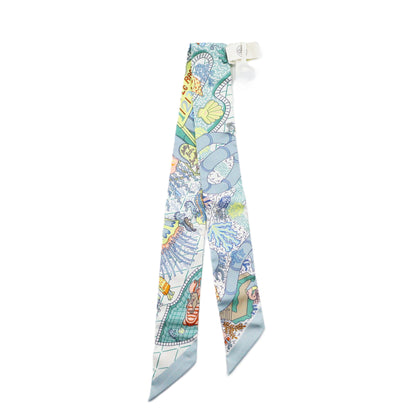 Hermes Splash Park Twilly Scarf H063806S