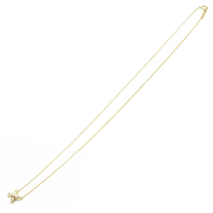 Tiffany & Co Vintage Cross Stitch Diamond Necklace