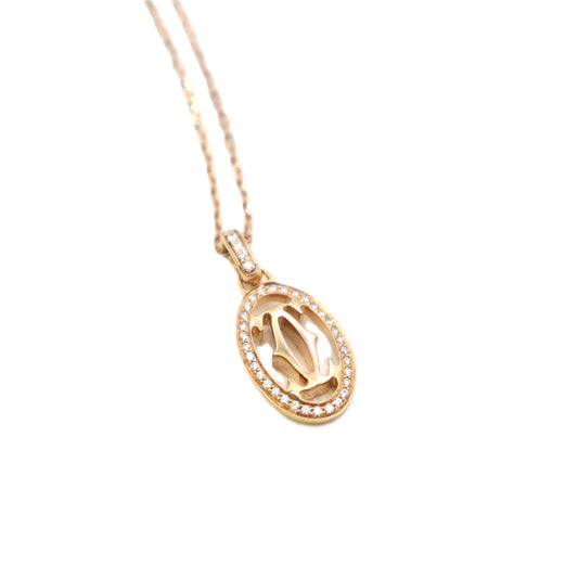 Cartier B7219300 Logo Necklace