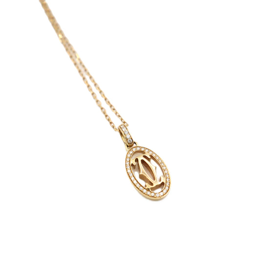 Cartier B7219300 Logo Necklace