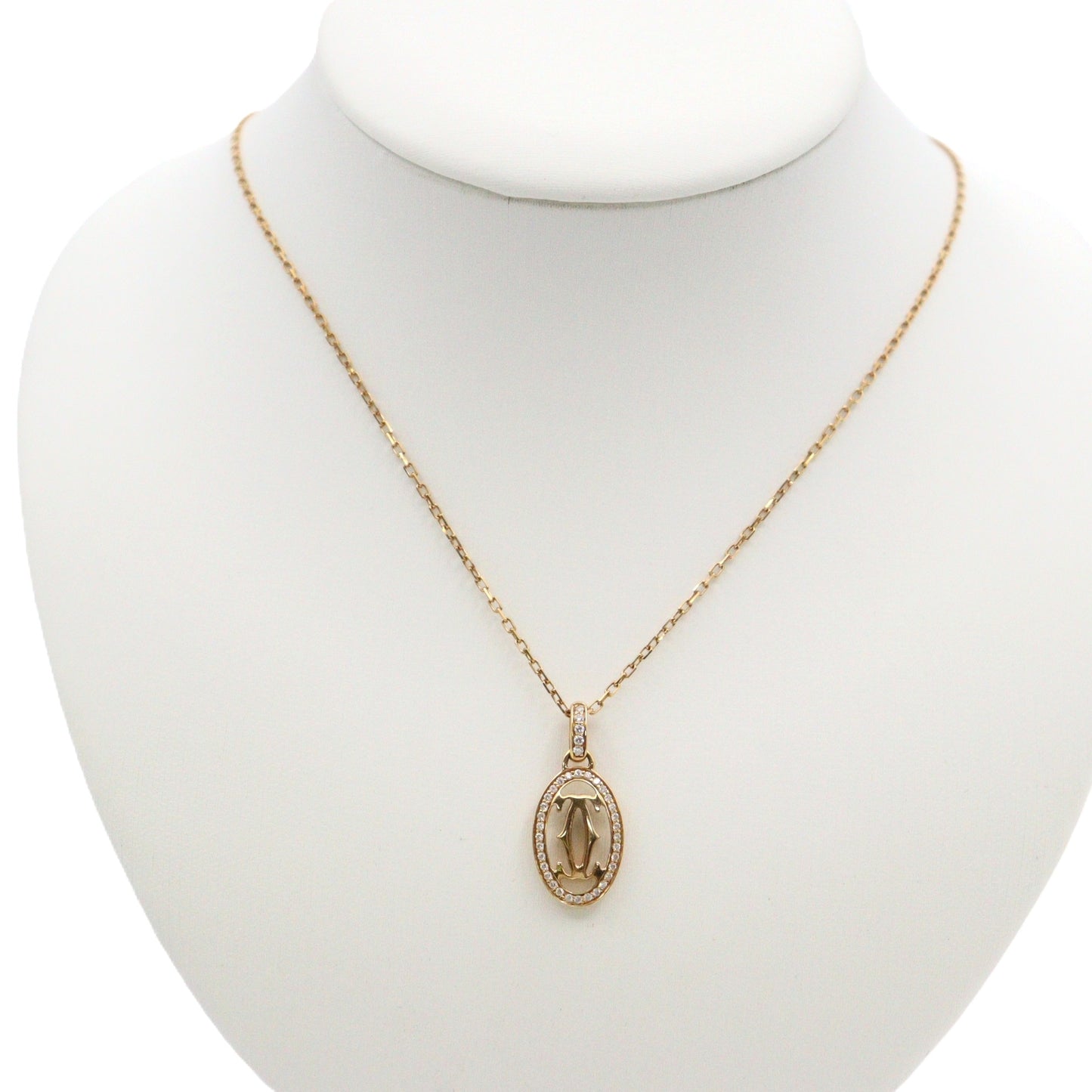 Cartier B7219300 Logo Necklace