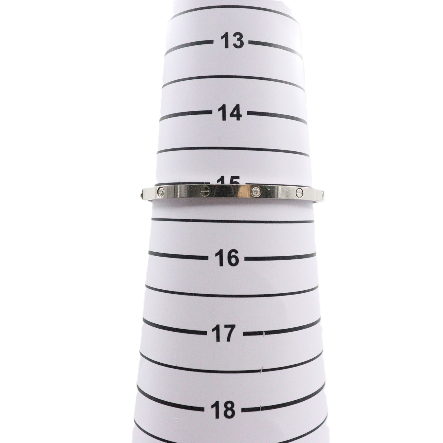 Cartier B6014000/B60358 Love Half Diamond 6P Bracelet