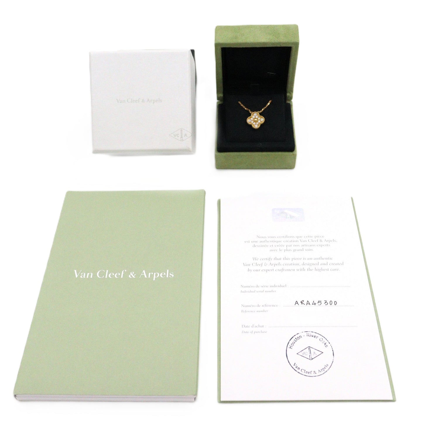 Van Cleef & Arpels VCARA45300 Vintage Alhambra Necklace