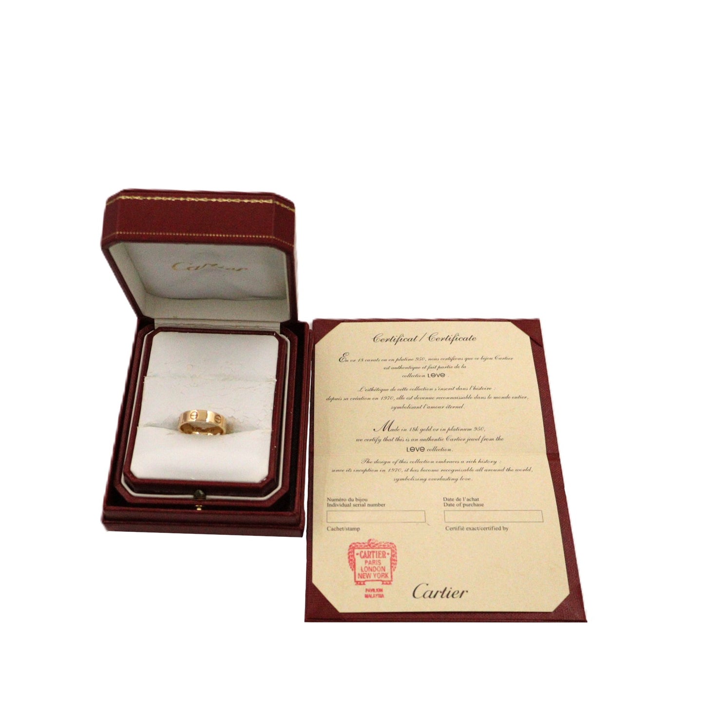 Cartier B4084861 Love Ring