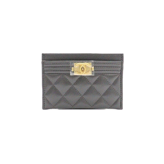 Chanel Boy Chanel Card Holder A84431
