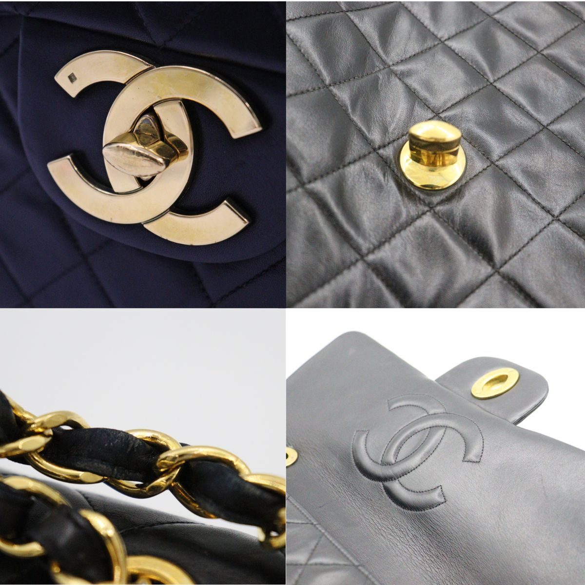 Chanel Vintage Matelasse Chain Shoulder A01094