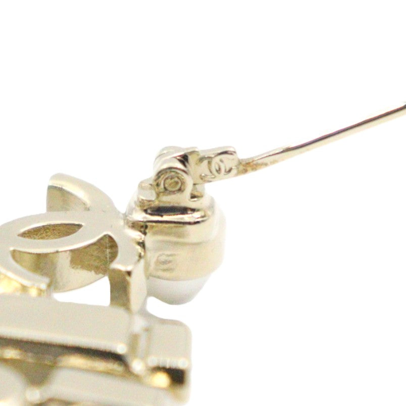 Chanel Crystal Pearl Brooch G22C