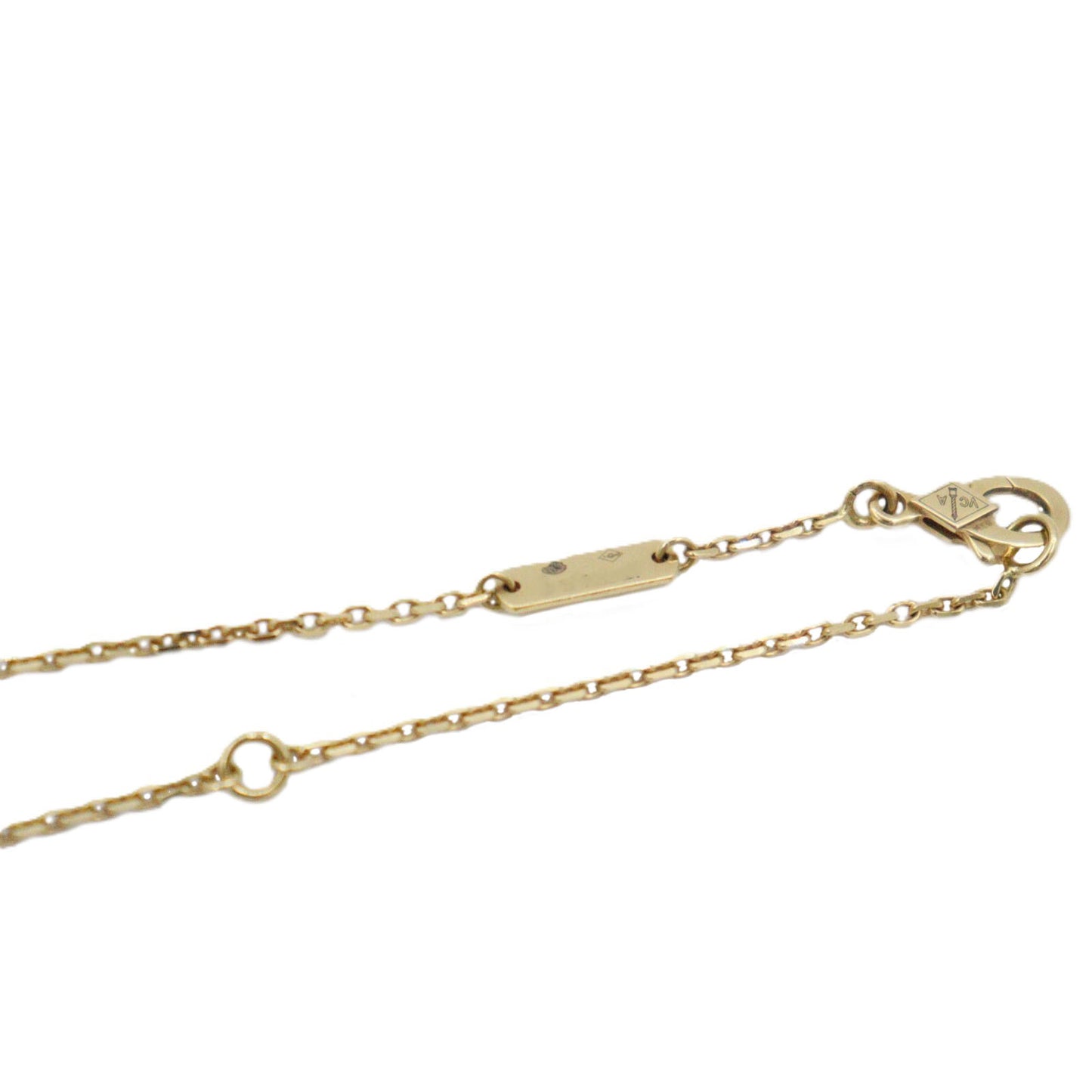 Van Cleef & Arpels VCARP2DU00 Frivole 3 Flowers Mini Model Necklace