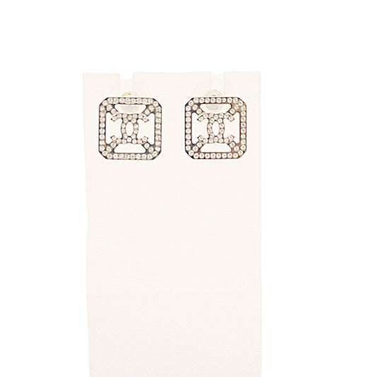 Chanel Square Earrings