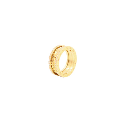 Bvlgari 358024 B.Zero1 Rock Diamond 2 Band Ring