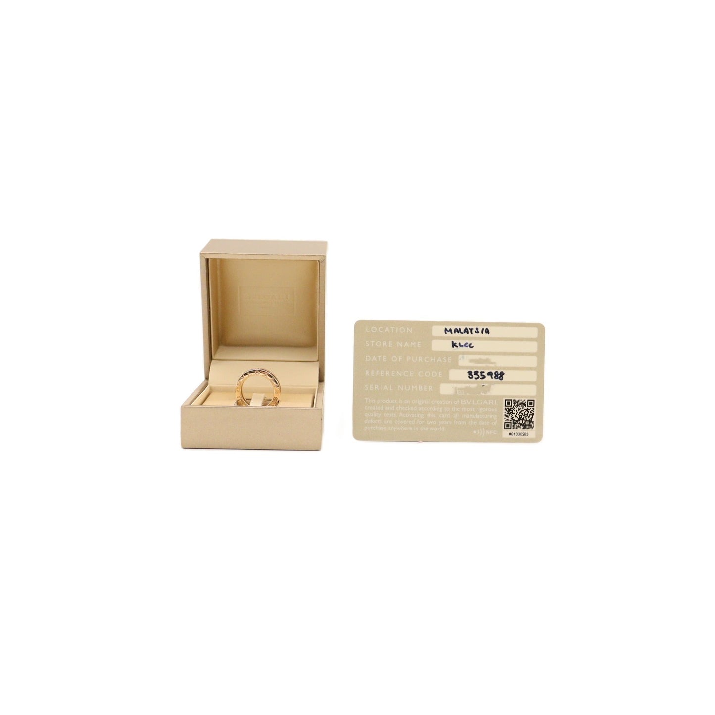 Bvlgari 335988 B.Zero1 1Band Ring