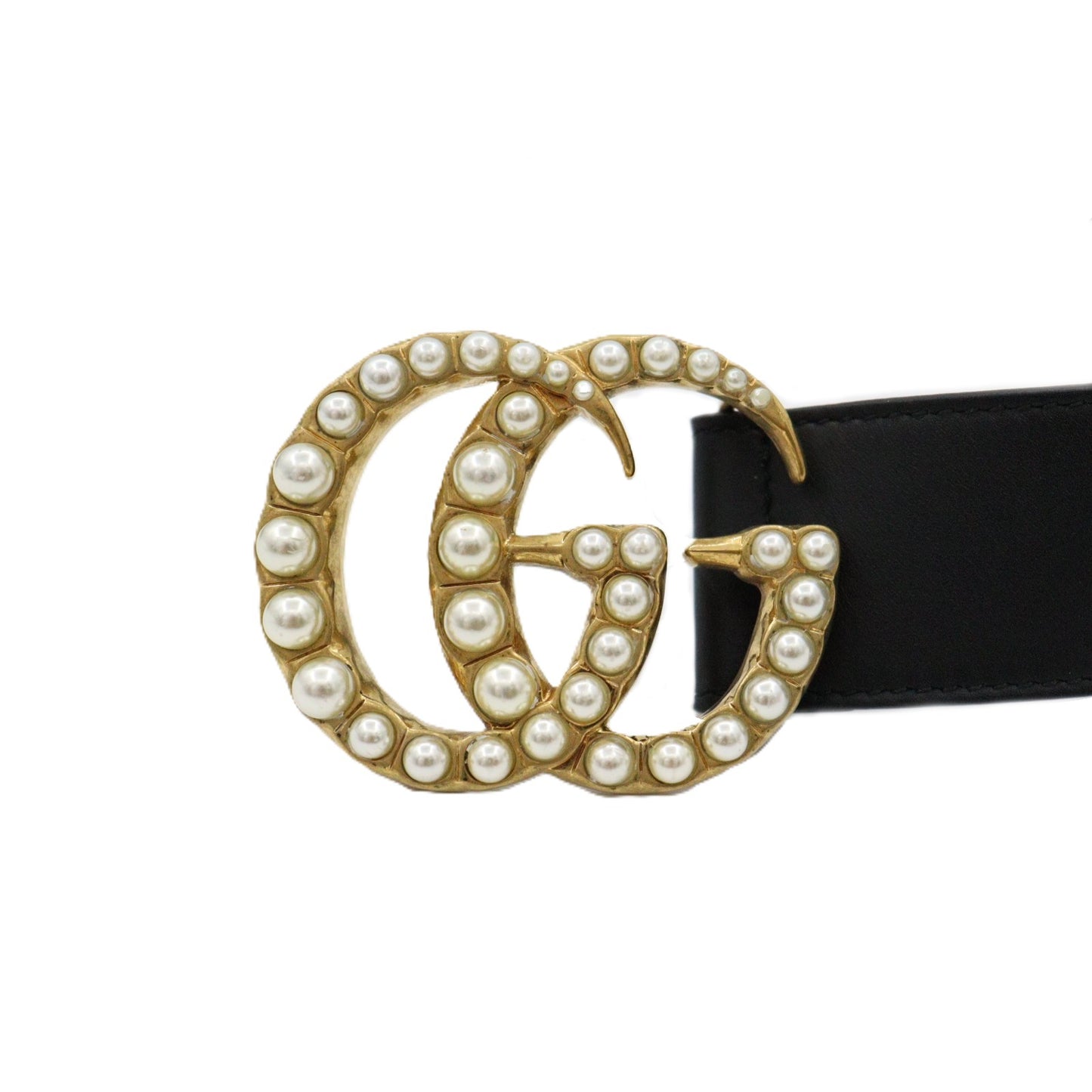 Gucci GG Marmont with Pearls Belt 453260