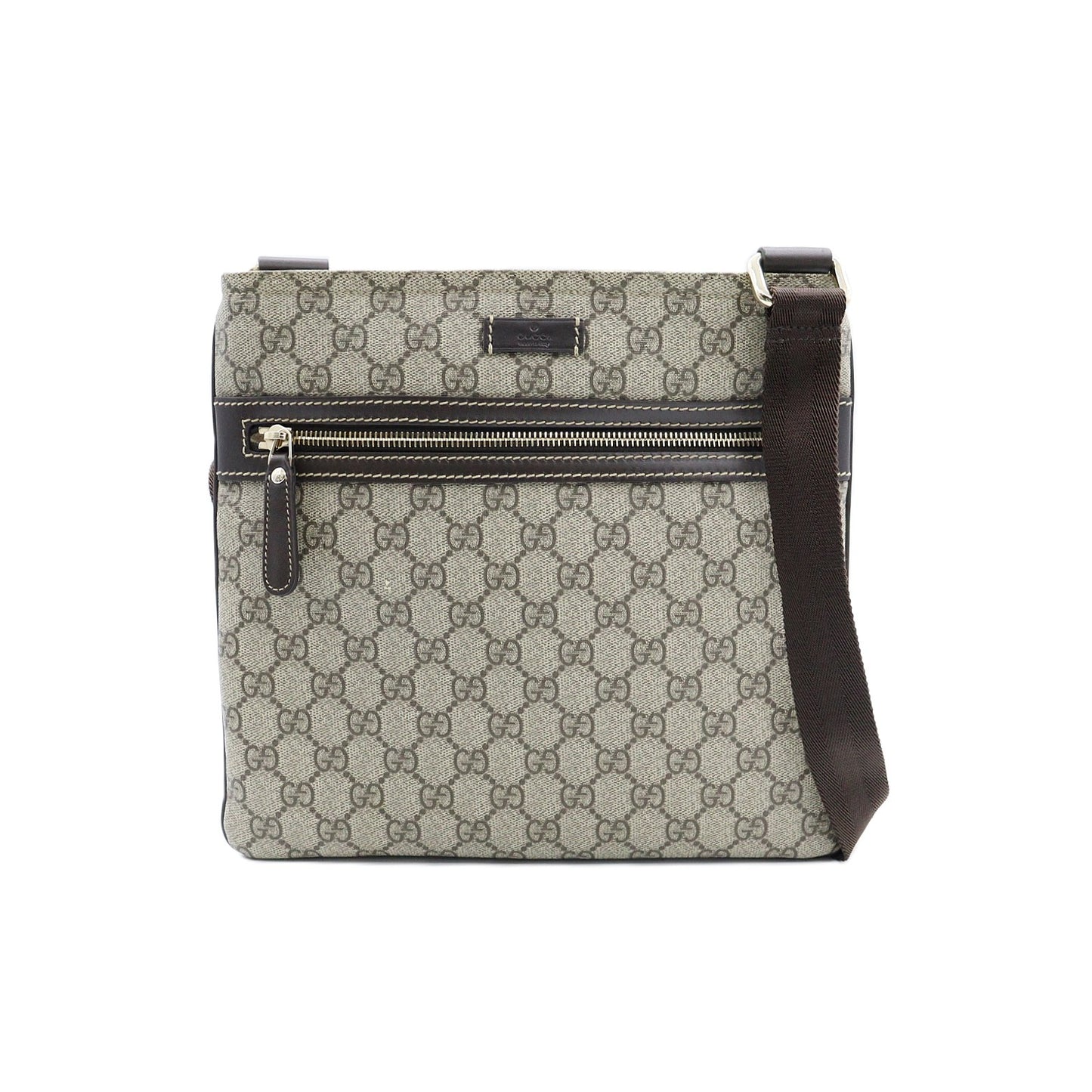 Gucci Canvas Flat Messenger Bag Shoulder bag 295257