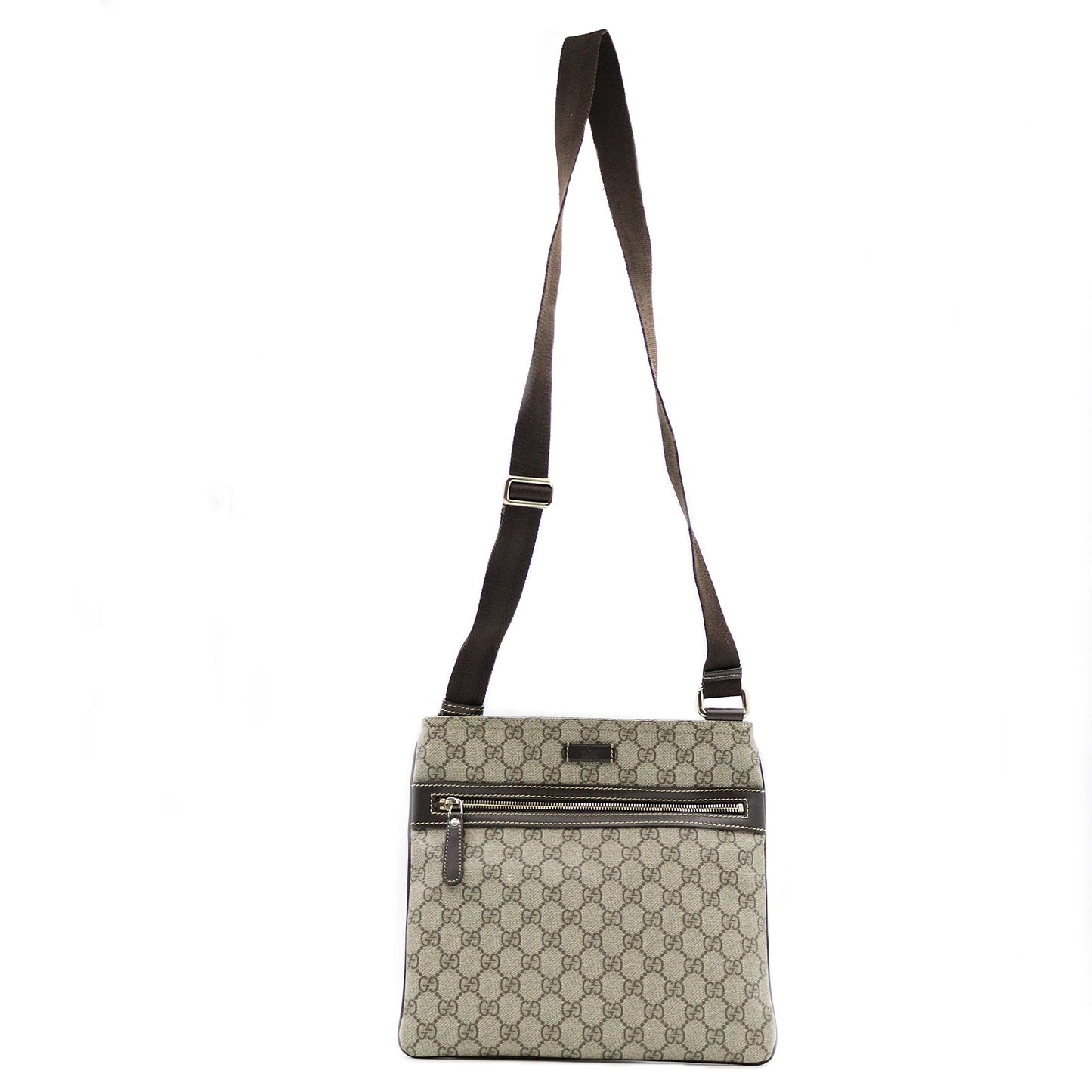 Gucci Canvas Flat Messenger Bag Shoulder bag 295257