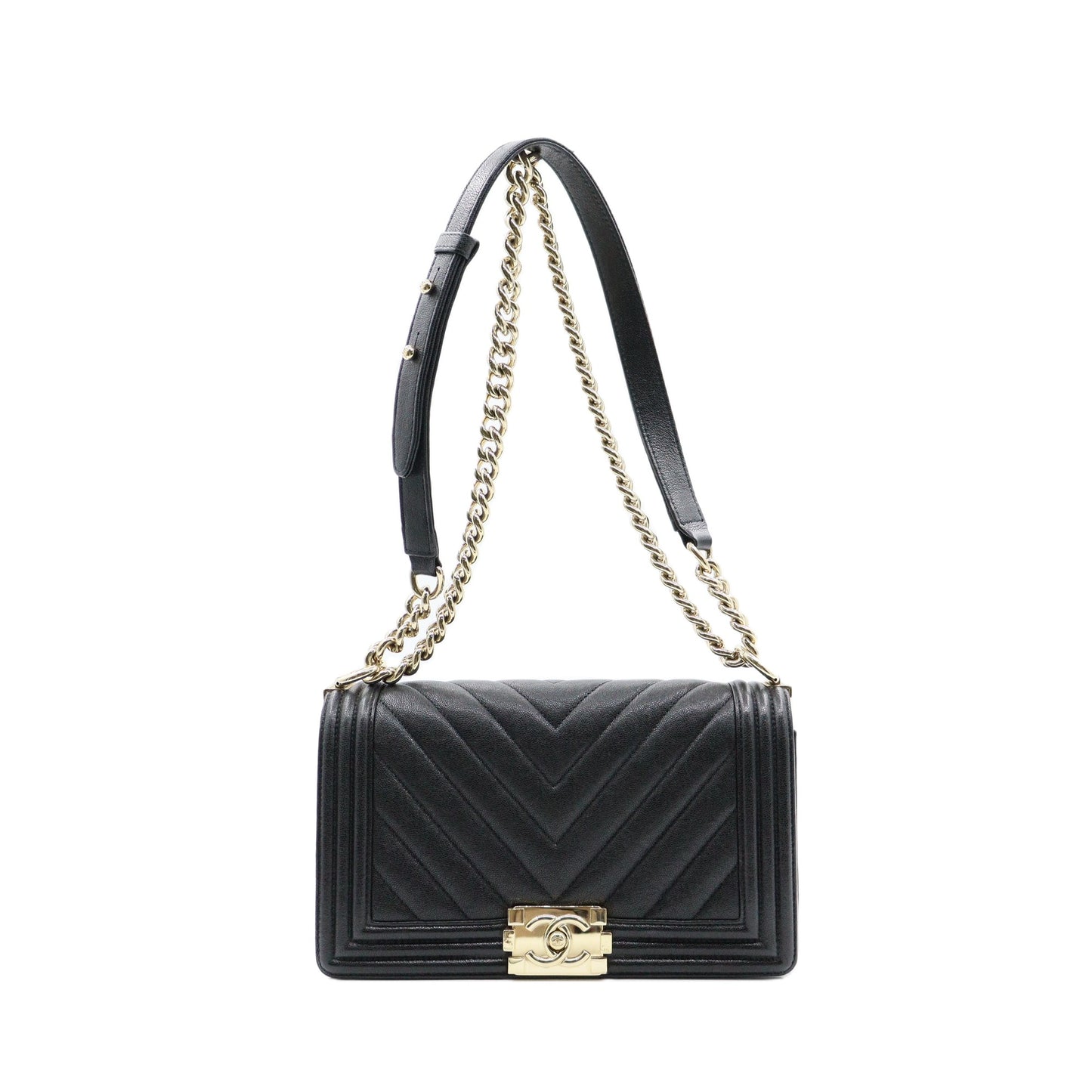 Chanel BoyChanel Medium Chain Shoulder A67086