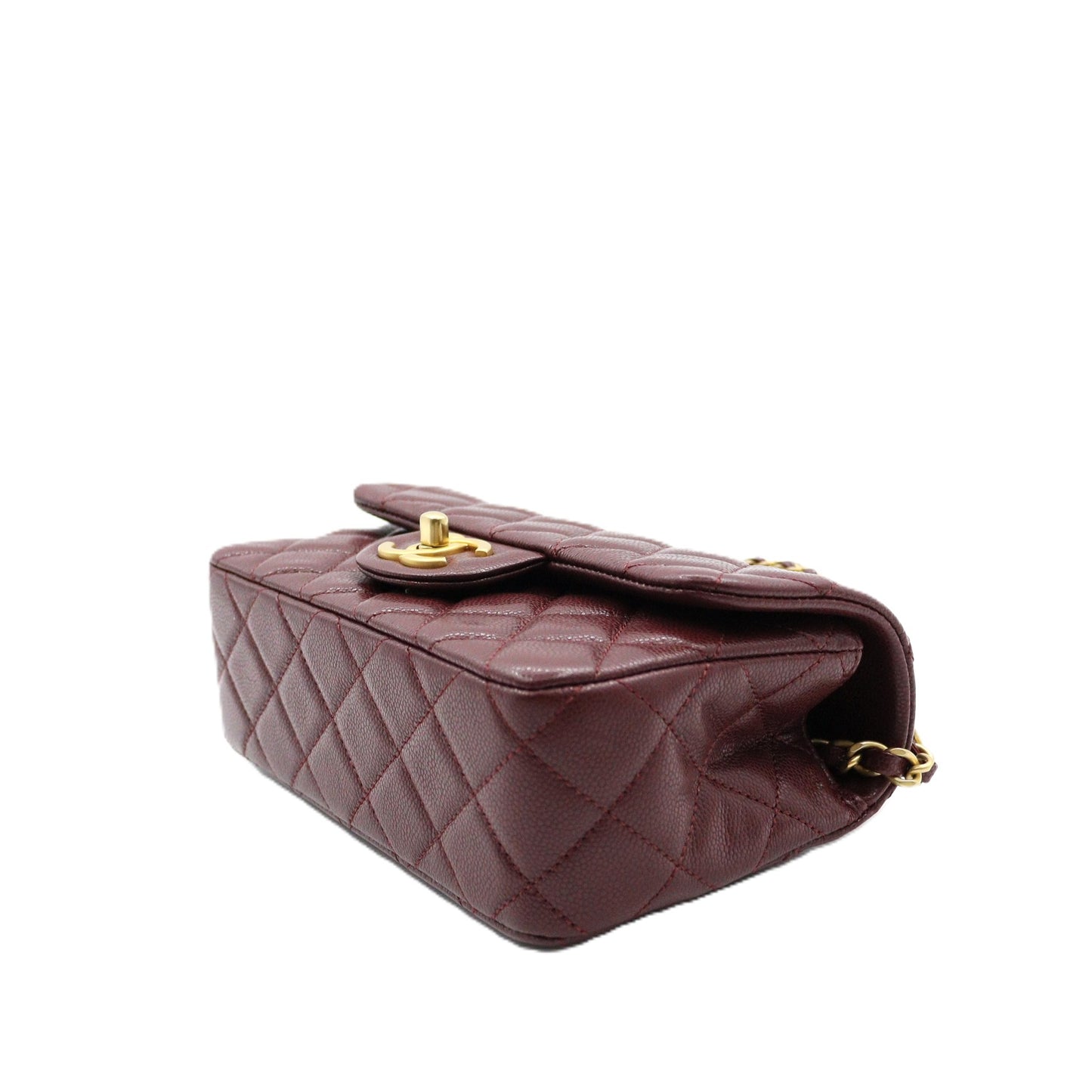 Chanel Mini Flap Top Handle 2way Shoulder AS5701