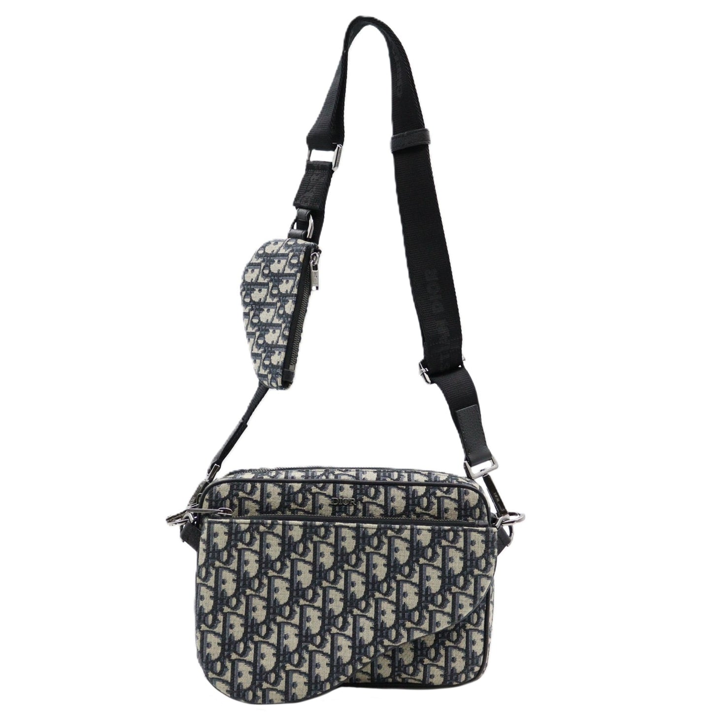 Christian Dior Saddle Triple Pouch Shoulder Bag 1ADPO276YKY