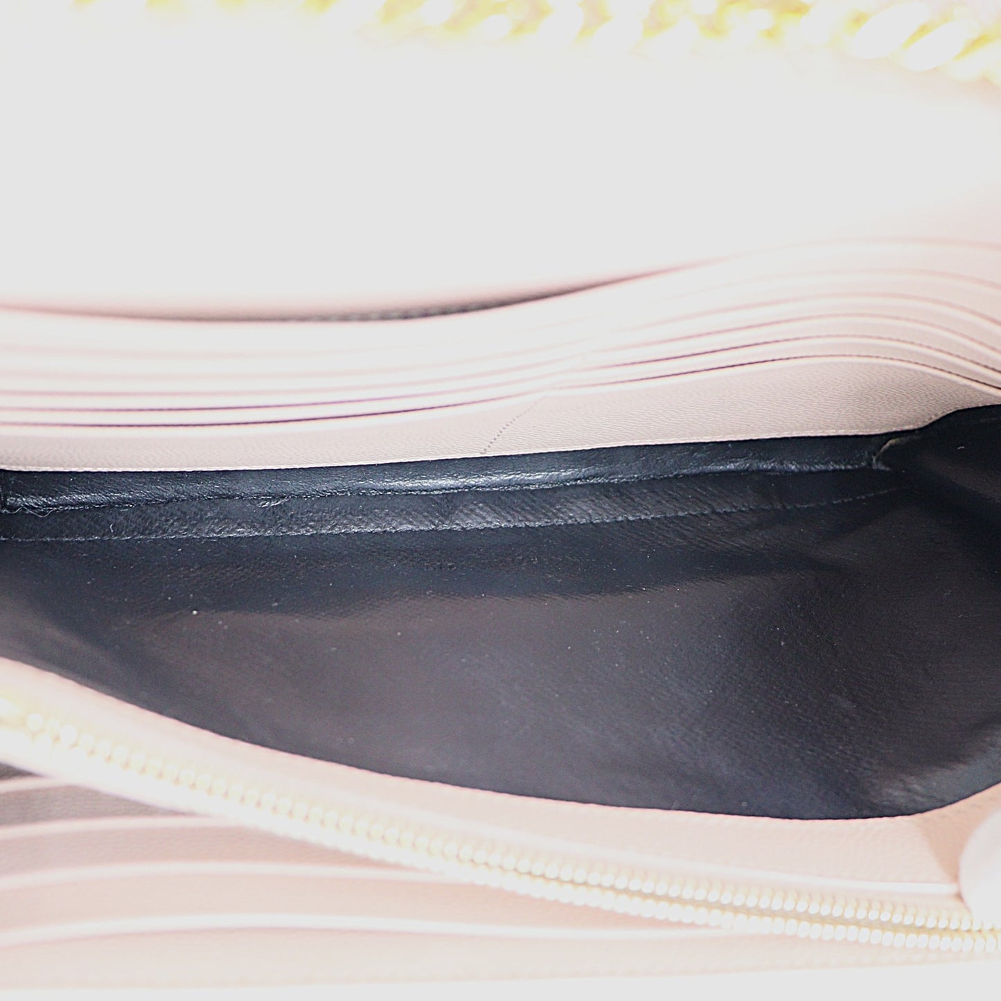 Saint Laurent Cassandre Classic Chain Wallet 377828BOW01