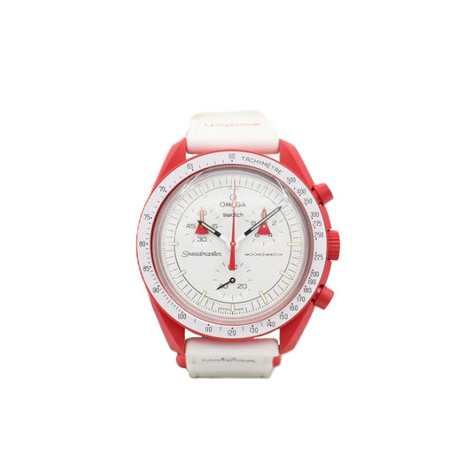 OmegaxSwatch Mission To Mars Quartz S033R100