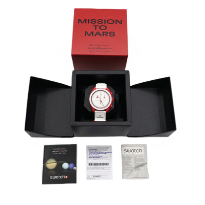 OmegaxSwatch Mission To Mars Quartz S033R100