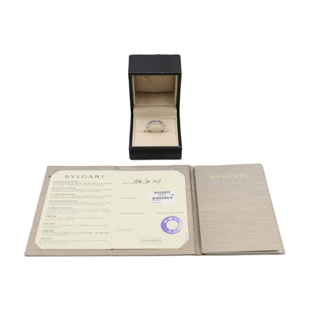 Bvlgari 336025 B.Zero1 Ring