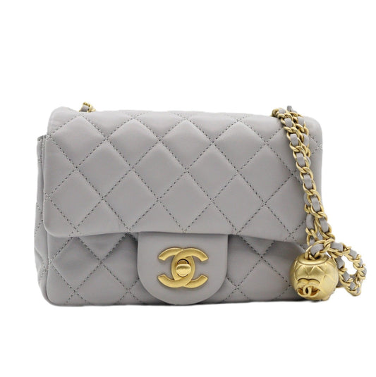 Chanel Matelasse Pearl Chain Shoulder AS1786