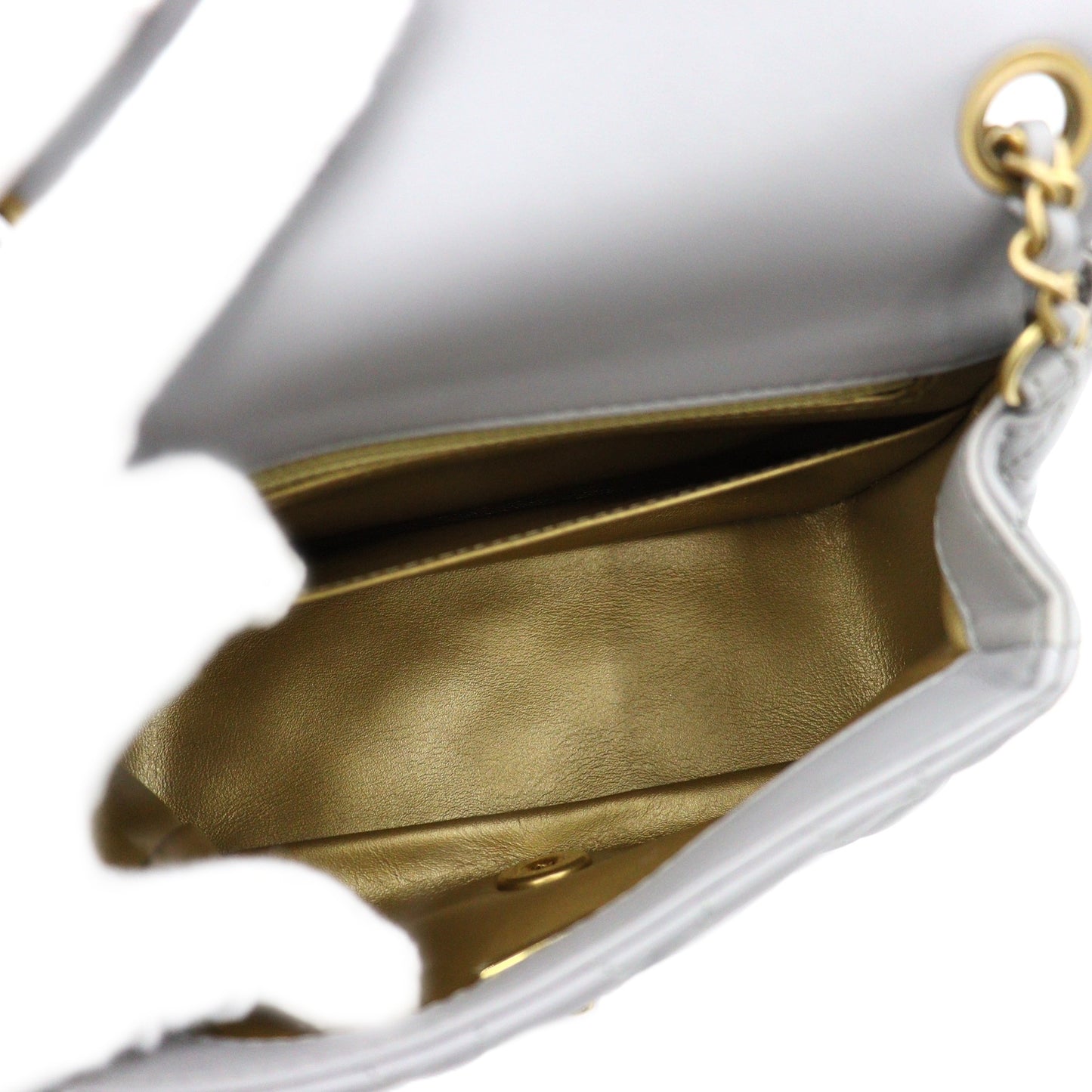 Chanel Matelasse Pearl Chain Shoulder AS1786