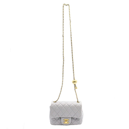 Chanel Matelasse Pearl Chain Shoulder AS1786