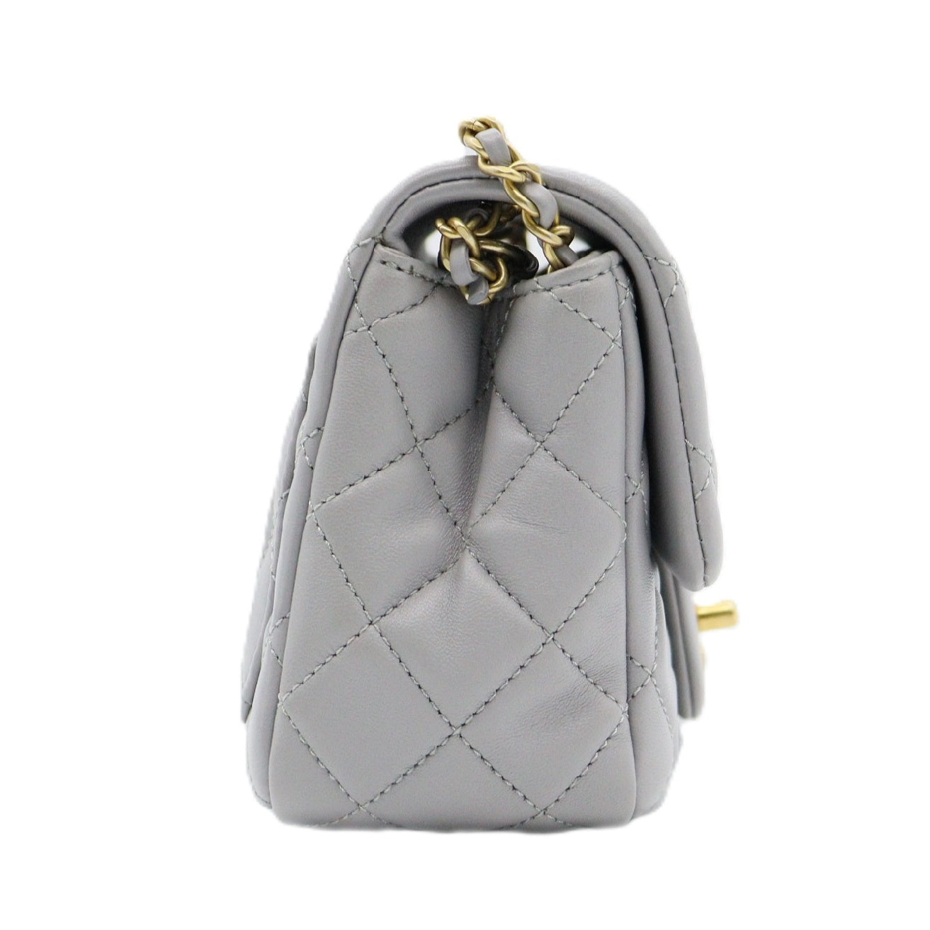 Chanel Matelasse Pearl Chain Shoulder AS1786