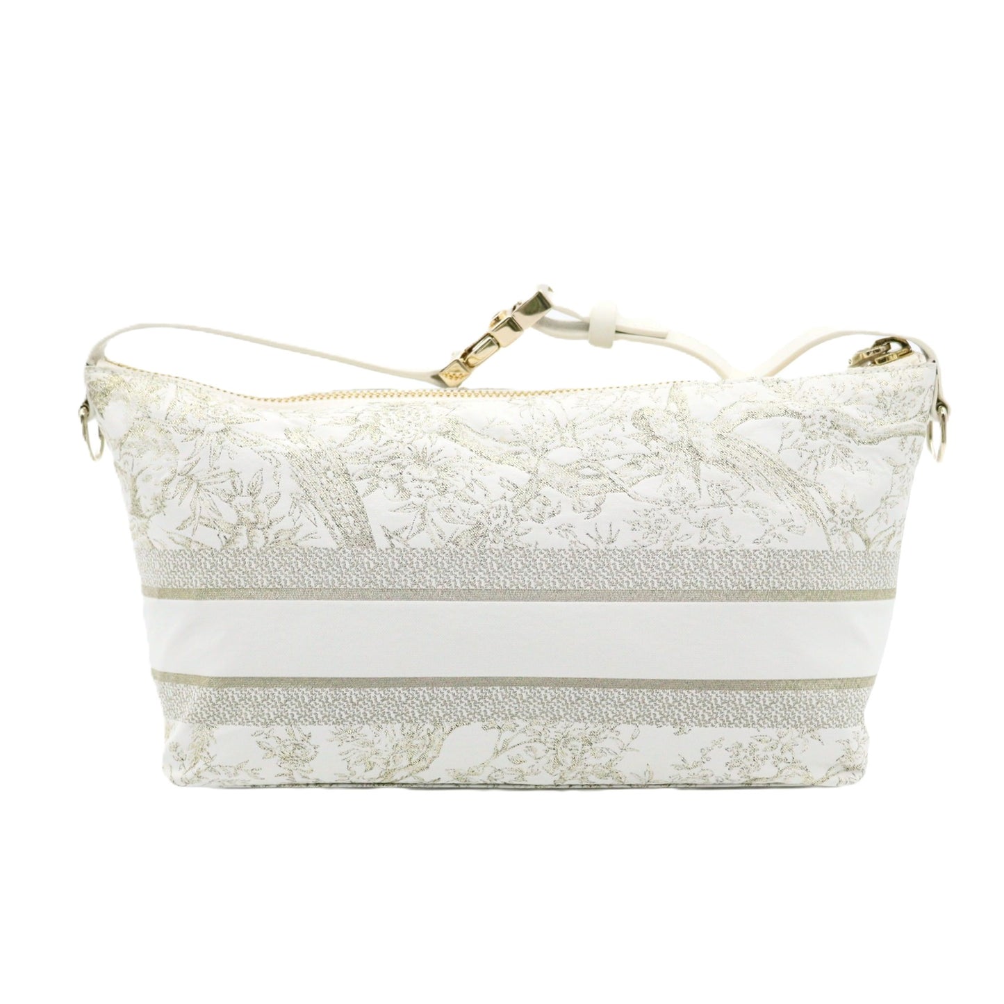Christian Dior Medium Travel Nomad Pouch Toile de Jouy Handbag S5554OTEU