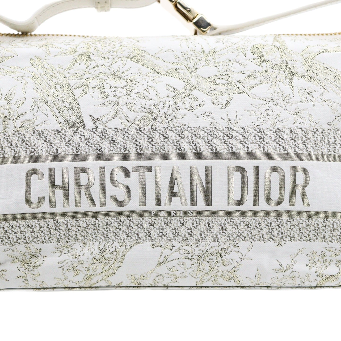 Christian Dior Medium Travel Nomad Pouch Toile de Jouy Handbag S5554OTEU