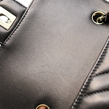 Chanel Mini Classic Flap Chevron Chain Shoulder A69900