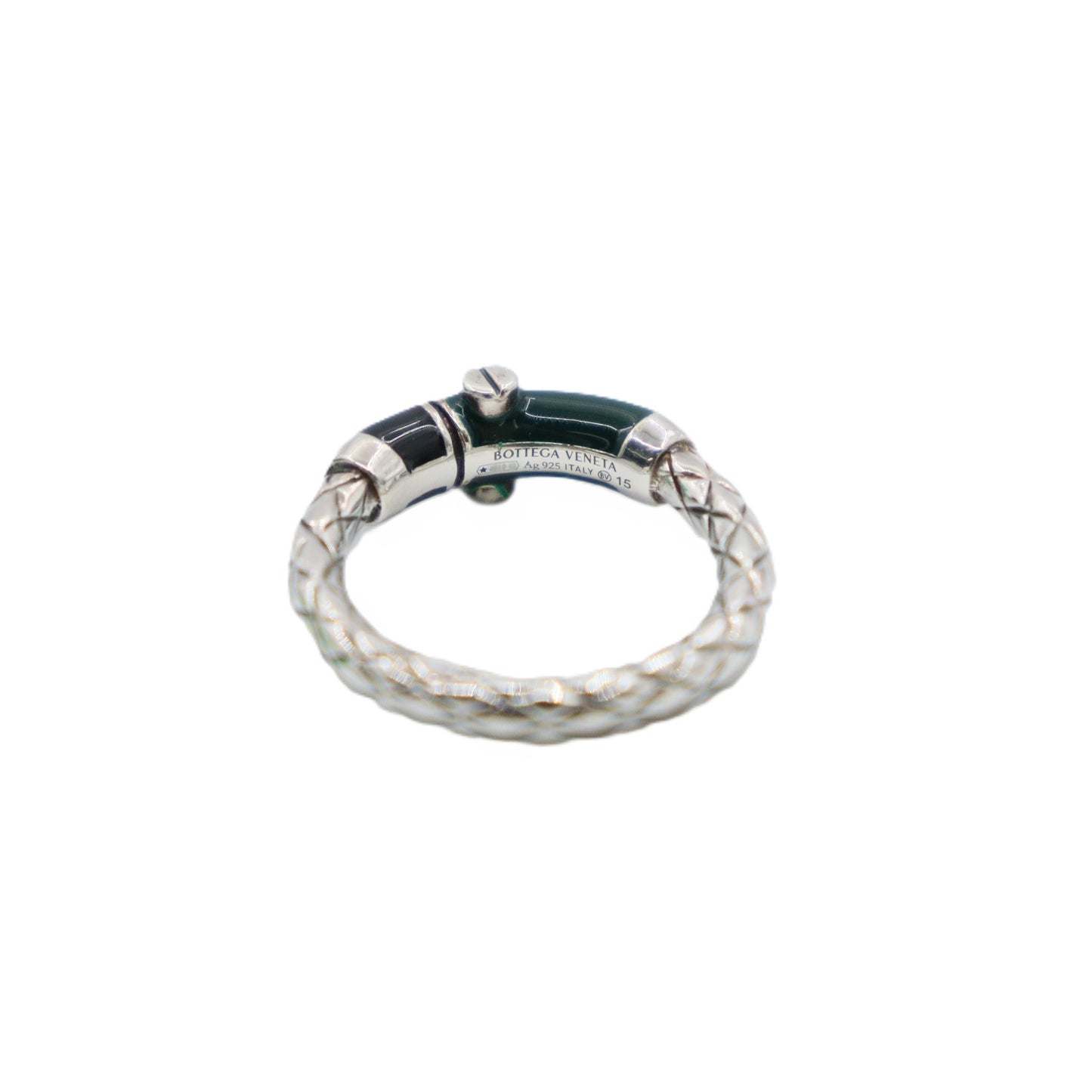 Bottega Veneta Intreccio Ring 844785