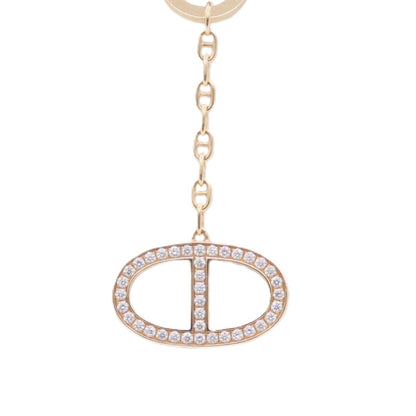 Hermes H122303B00ST Chaine d'Ancre Contour Necklace